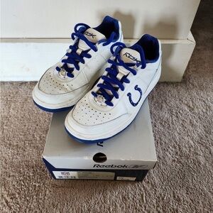 Y2k NFL Reebok Recline Indianapolis Colts Sneakers Size youth 4.5